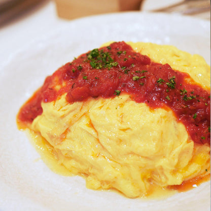 Chicken Tomato Omurice